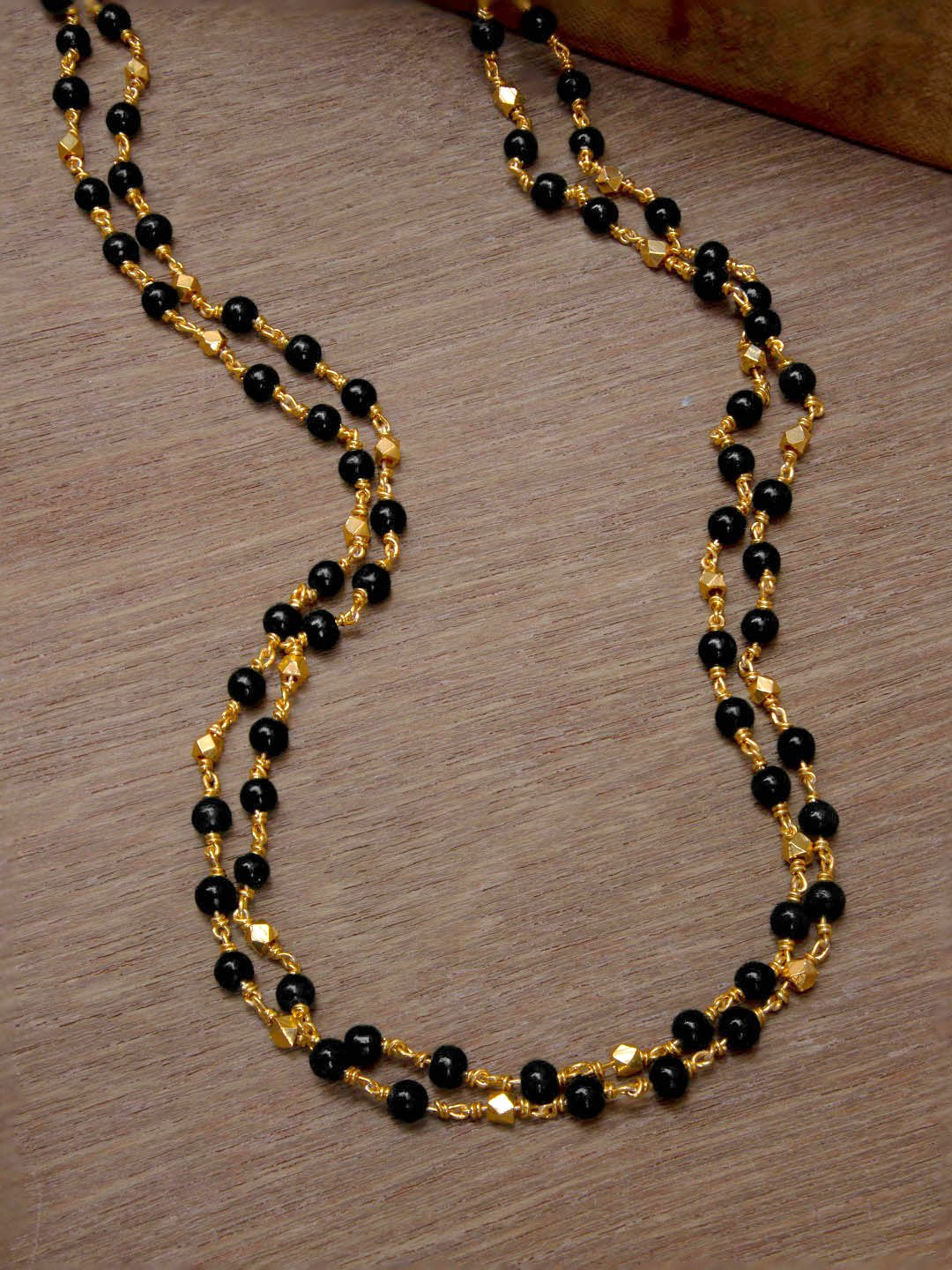 Smoky Quartz Beaded Necklace | 18K Gold - Melt Jewellery