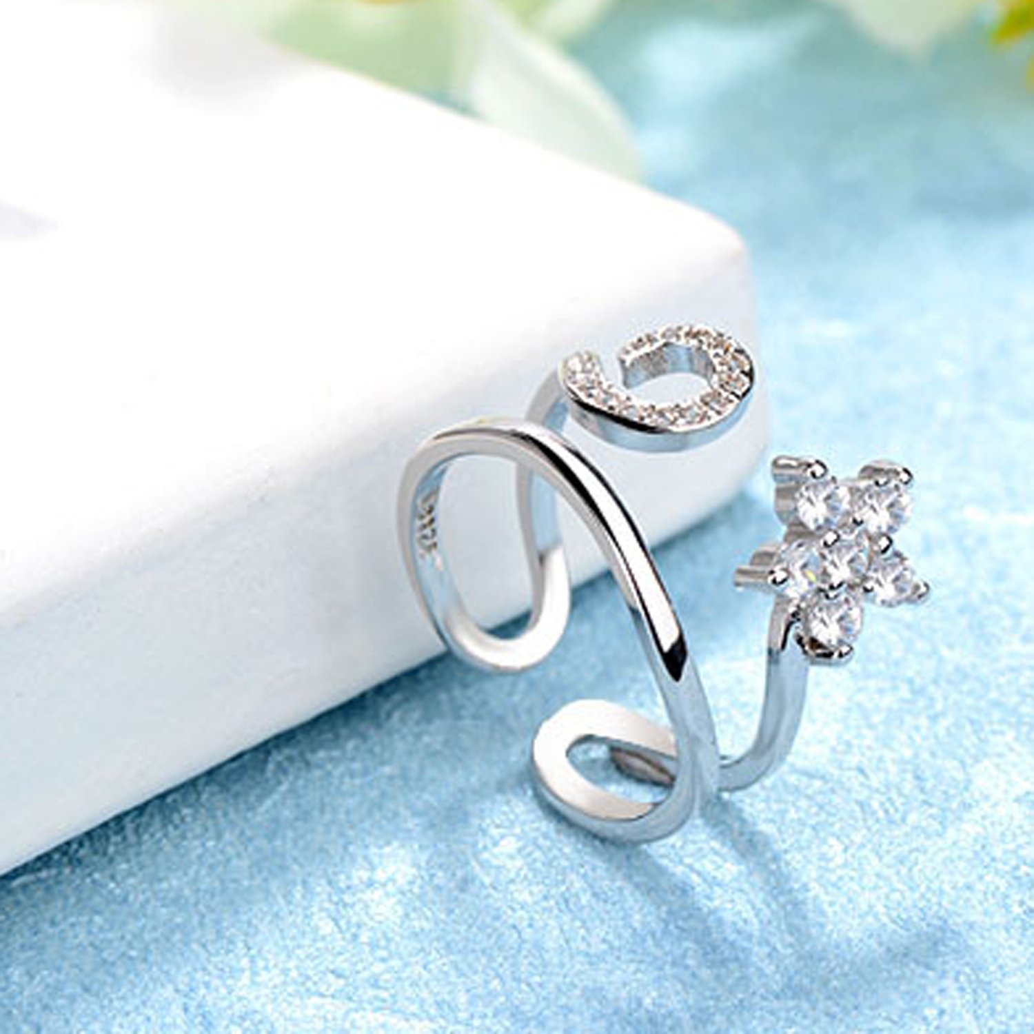 Feyda: Maccle Diamond Bezel Set Ring - Simple | Ken & Dana Design