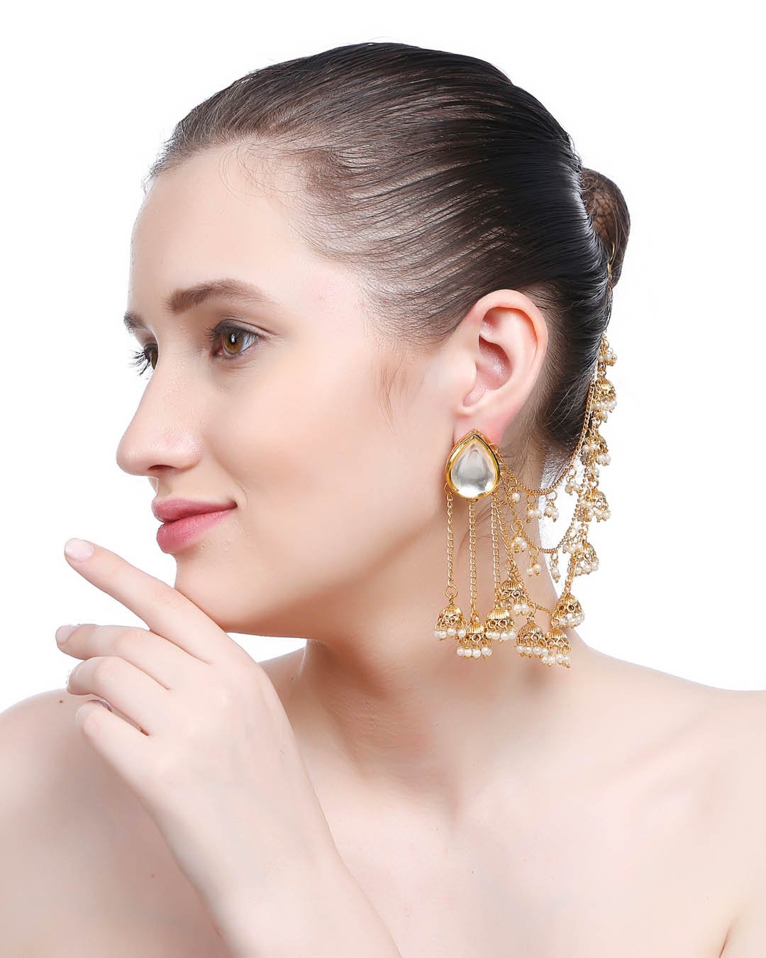 BridalTrendAlert The 80s Bahubali Earrings Are Back