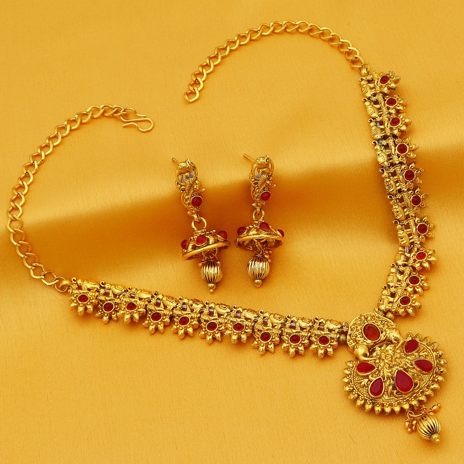 Sukkhi Ethnic Gold Plated Elephant 