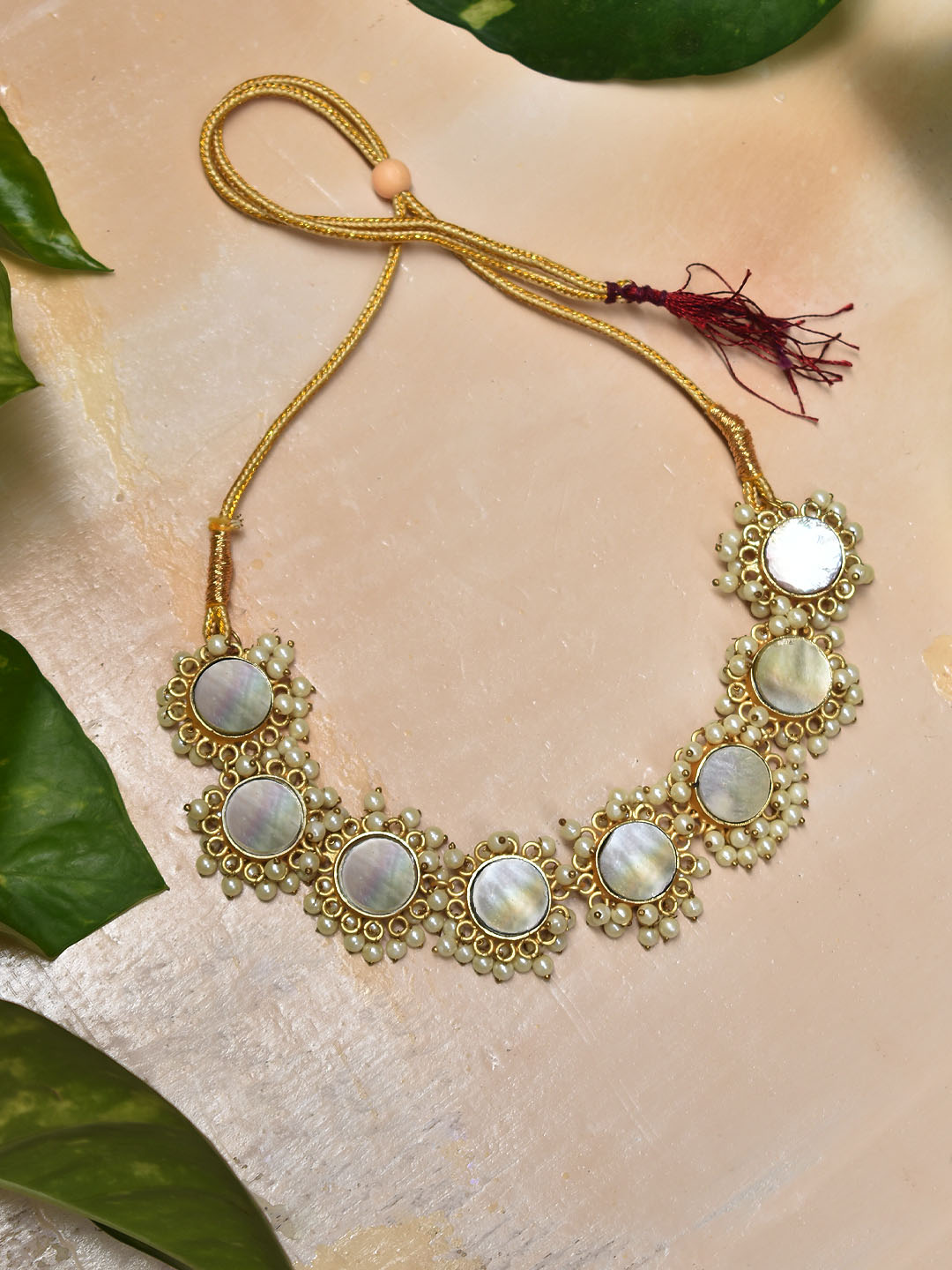 Brinley Tiny Pearl Choker Necklace | Caitlyn Minimalist