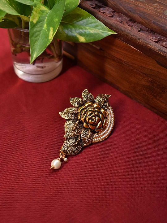 Peacock design cz stones saree pin/ brooch – Globus Fashions