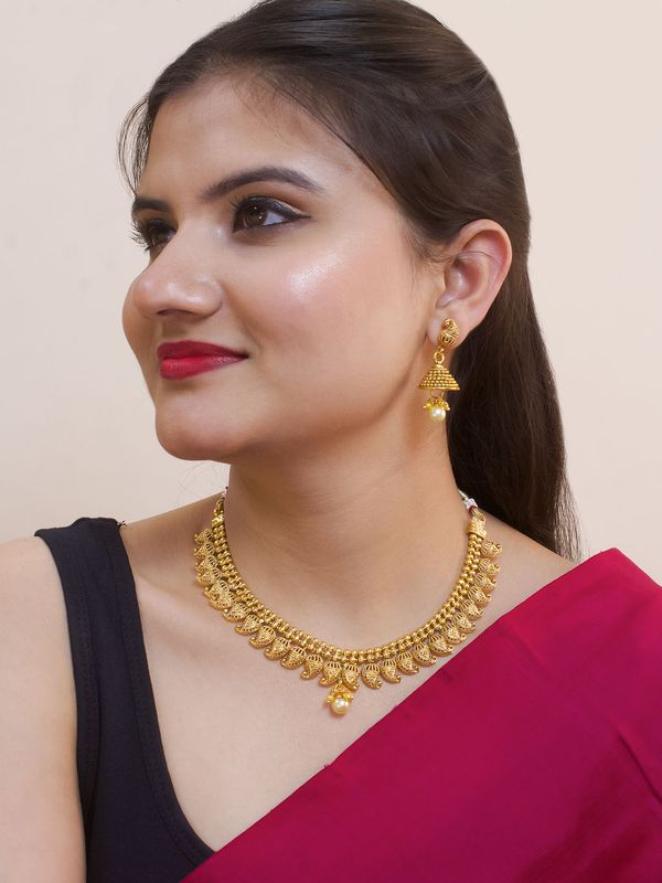 mango choker necklace